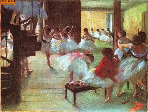 Ballettschule nach Degas